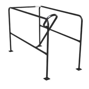 Attic safety balustrade