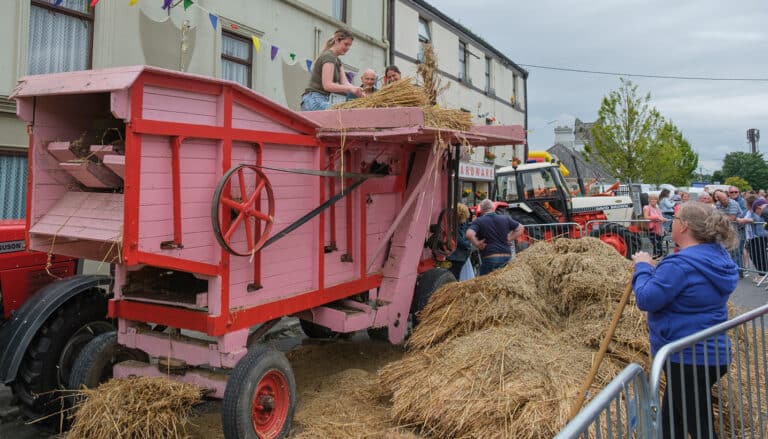 trashing machine At Dunmore Annual festival